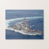 DESTROYER MET GIDDELDE MISSIE - DDG-110 (11x14 INC Legpuzzel (Horizontaal)