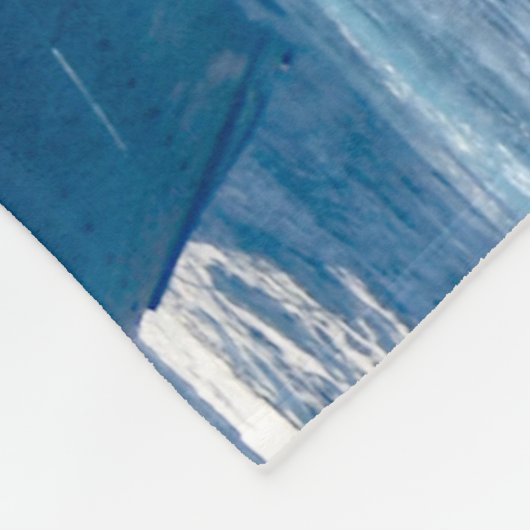 DESTROYER MET GIDDELDE MISSIE - DDG-59 FLEECE DEKEN (Hoek)