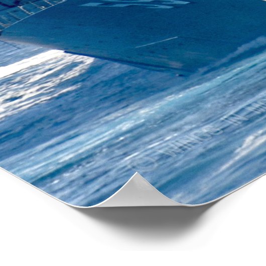 DESTROYER MET GIDDELDE MISSIE - DDG-59 POSTER (Hoek)