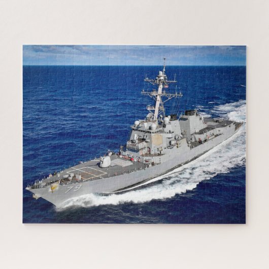 DESTROYER MET GIDDELDE MISSIE - DDG-79 (16x20 INCH Legpuzzel (Horizontaal)