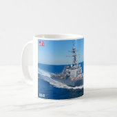 DESTROYER MET GIDDELDE MISSIE - Mok DDG-62 (Voorkant links)