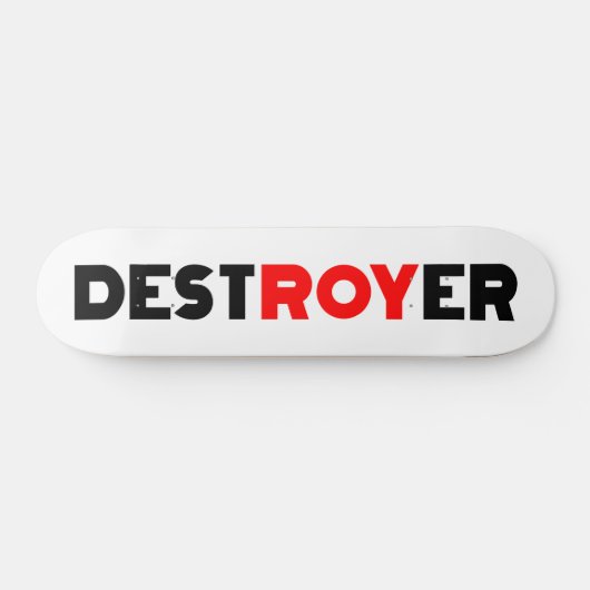 Destroyer Roy Persoonlijk Skateboard (Horizontaal)
