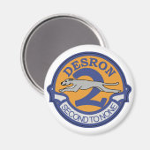 Destroyer Squadron DESRON - 2 Magneet (Voorkant / Achterkant)