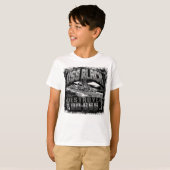 Destroyer Zwart T-shirt T-shirt (Voorkant volledig)