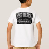 Destroyer Zwart T-shirt T-shirt (Achterkant)