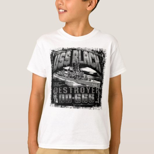 Destroyer Zwart T-shirt T-shirt (Voorkant)