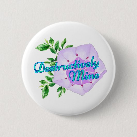 Destructief Mijnen Ronde Button 5,7 Cm (Voorkant)