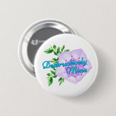 Destructief Mijnen Ronde Button 5,7 Cm (Voorkant /achterkant)