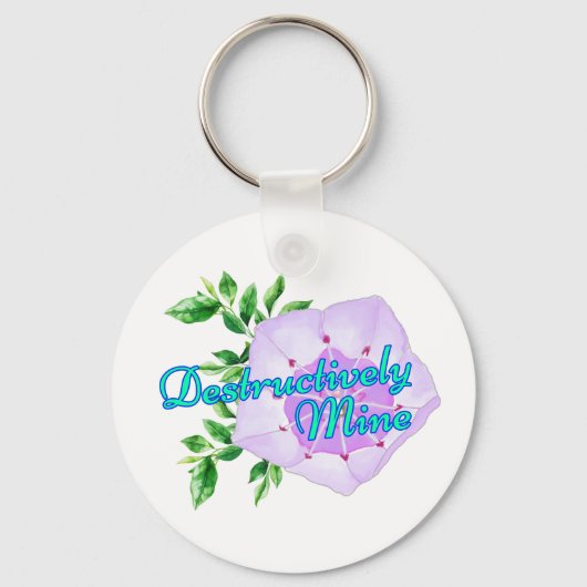 Destructively Mine Sleutelhanger (Voorkant)