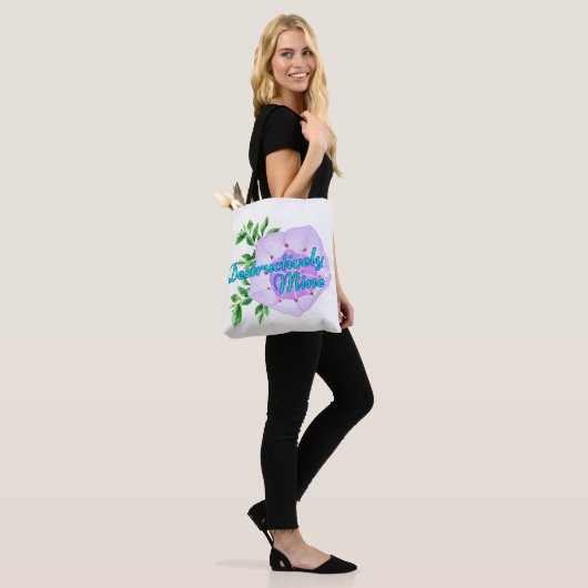 Destructively Mine Tote Bag (Op model)