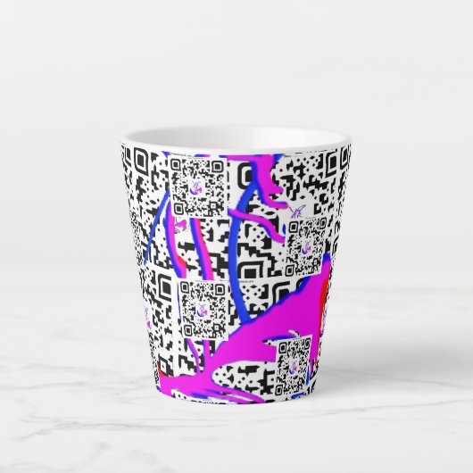 #deSurfendezeemeermin #SWAG@MAGHIE.ORG Latte Mok (Voorkant)