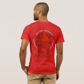 DET 1 CADRE RED HORSE T-SHIRT (Achterkant volledig)