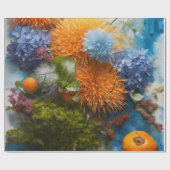 #DeTaalVanBloemenInpakpapier Cadeaupapier (Vlak)