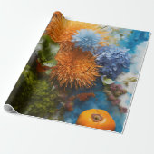#DeTaalVanBloemenInpakpapier Cadeaupapier (Uitgerold)