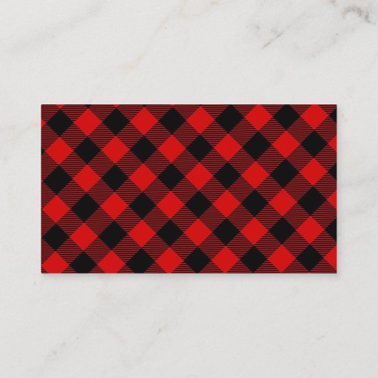 Detail Card Gingerbrood Holiday Cookie Informatiekaartje (Achterkant)