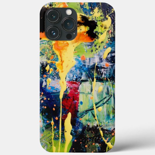 Detail Closeup Macro Painting Case-Mate iPhone Case (Achterkant)