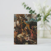 Detail: Herfst van de Rebel Angels door Pieter Bru Briefkaart (Staand voorkant)