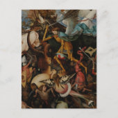 Detail: Herfst van de Rebel Angels door Pieter Bru Briefkaart (Voorkant)