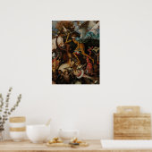 Detail: Herfst van de RebellenAngels door Pieter B Poster (Keuken)