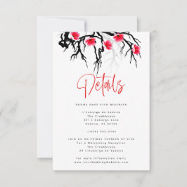 Detail Kaart japans bloesem tak bloemig