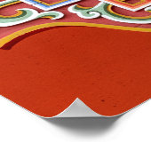 Detail kloostergebouw poster (Hoek)