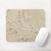 Detail Map van Mammoth Hot Springs Muismat (Met muis)