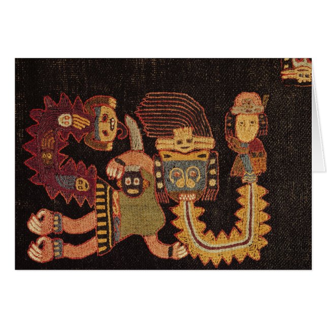 Detail of Burial cloth, Paracas Tribe (Voorkant Horizontaal)