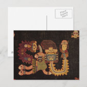 Detail of Burial cloth, Paracas Tribe Briefkaart (Voorkant / Achterkant)