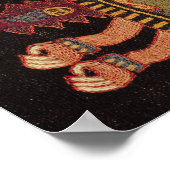 Detail of Burial cloth, Paracas Tribe Poster (Hoek)