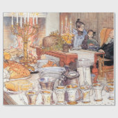 Detail Of Christmas Eve - Carl Larsson 1906 Cadeaupapier (Vlak)