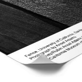 Detail of Fence, UC Santa Cruz, 1963 Poster (Hoek)