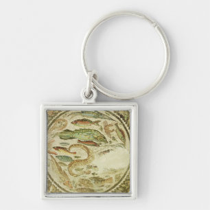 Detail of fish, the Four Seasons, from Vega Baja Sleutelhanger