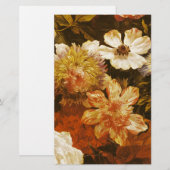 Detail of Flowers (olie op canvas) Briefpapier (Voorkant / Achterkant)