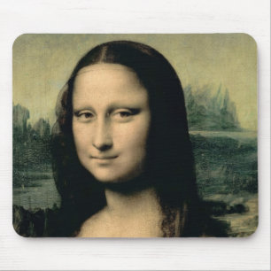 Detail of the Mona Lisa, c.1503-6 Muismat