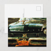 Detail oldtimer op Cuba Briefkaart (Voorkant / Achterkant)