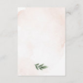 Detail Peony en Gold Flowers Informatiekaartje (Achterkant)