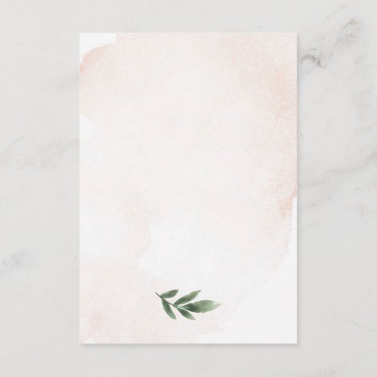 Detail Peony en Gold Flowers Informatiekaartje (Achterkant)