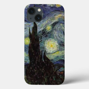 Detail Sterrennacht van Van Gogh iPhone 13 Hoesje