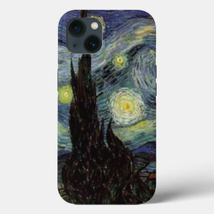 Detail Sterrennacht van Van Gogh iPhone 13 Hoesje