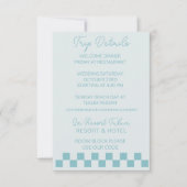 Detail trouwkaart bedankkaart (Voorkant)