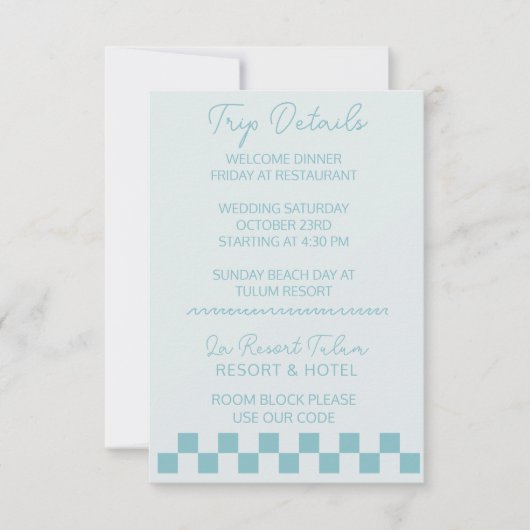 Detail trouwkaart bedankkaart (Voorkant)