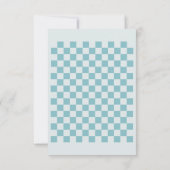 Detail trouwkaart bedankkaart (Achterkant)