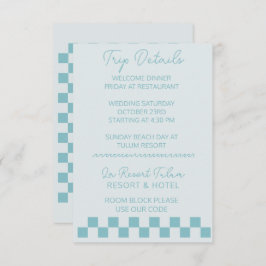 Detail trouwkaart bedankkaart