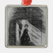 Detail van Amy Dorrit Metalen Ornament (Voorkant)