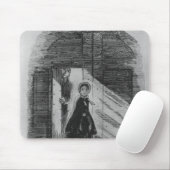 Detail van Amy Dorrit Muismat (Met muis)