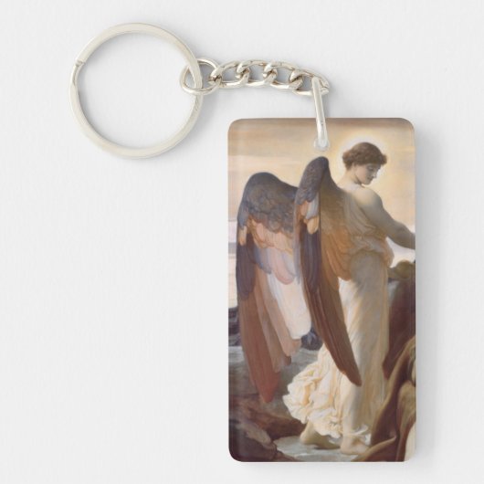 Detail van Angel door Sir Frederic Leighton Sleutelhanger (Voorkant)