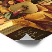 Detail van angelmuzikanten poster (Hoek)