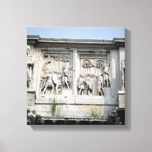 Detail van Arch Constantine Canvas Afdruk