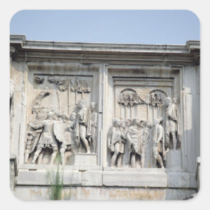 Detail van Arch Constantine Vierkante Sticker