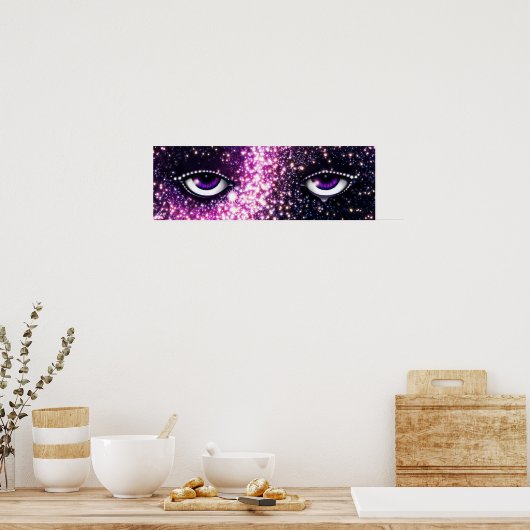 Detail van "Asteria" door Aleta 2016 Poster (Keuken)